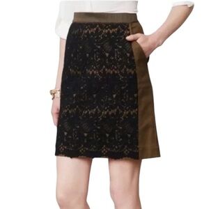 ANTHROPOLOGIE Maeve Pencil Skirt Office Wear Size 8 Business Casual